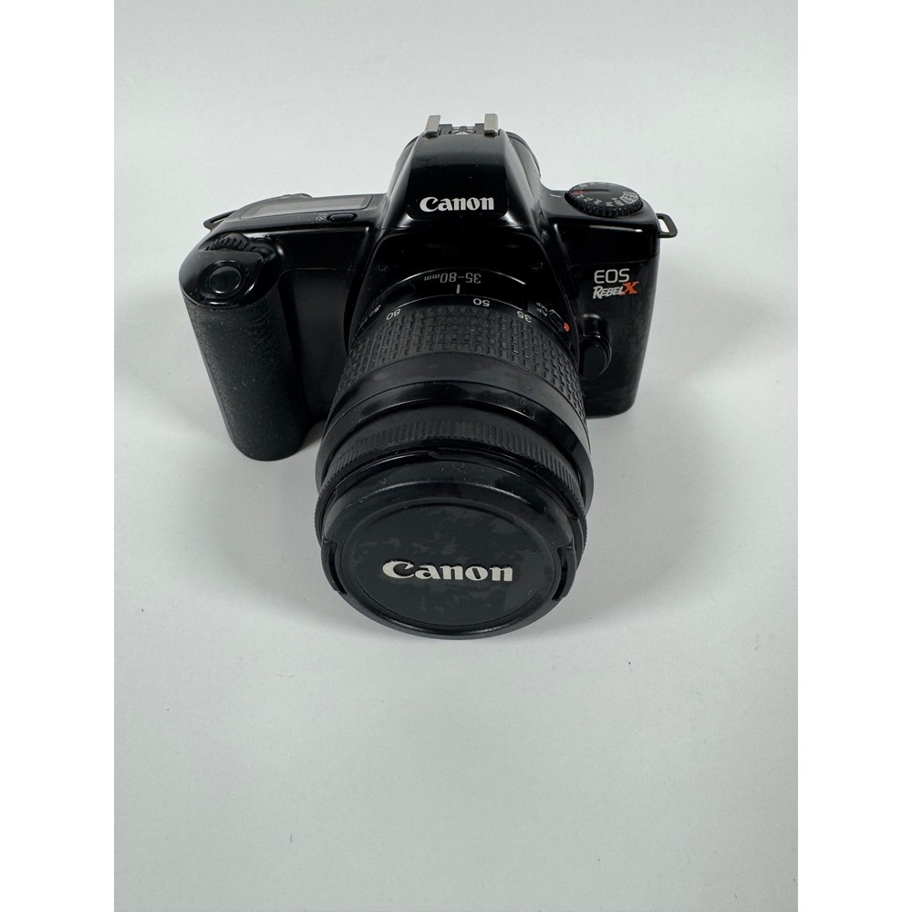 Canon EOS Rebel X 35mm Film SLR Camera with EF 35-80mm Zoom Lens and Manual